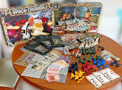 Space crusade board - board, game