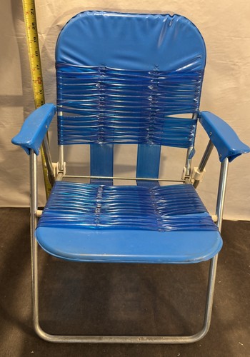 Vtg child lawn chair jelly - child,