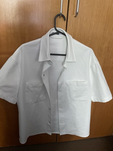 White zara oversized shirt - white,