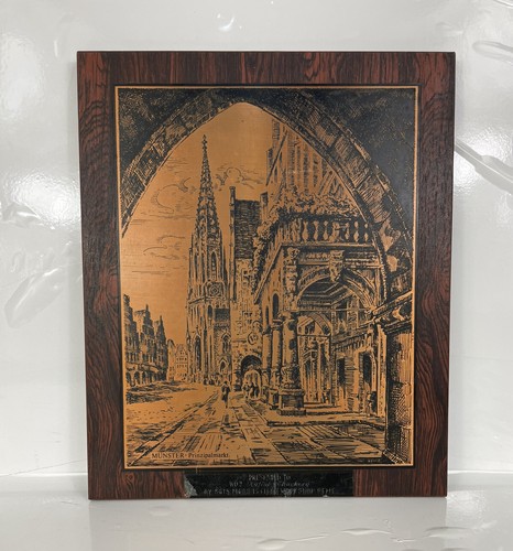 Reme vintage copper - copper, etched