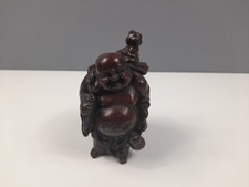 Brown Resin Standing Buddha