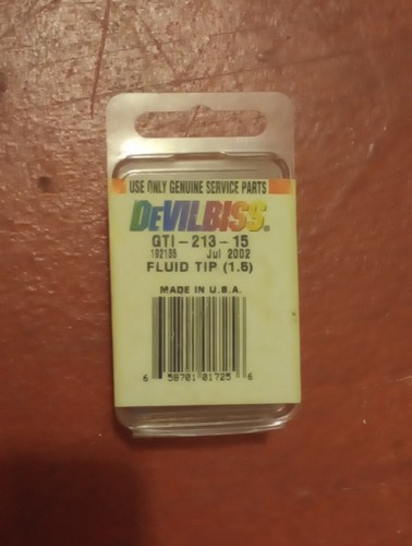 New devilbiss gti 213 spray - new,