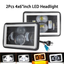 Pair 4x6" LED Projector
