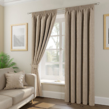 TATTON Lined BEIGE Curtains