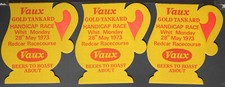3 Vaux Beer Coasters - Gold Tankard Handicap Race - Redcar Racecourse   EPH531
