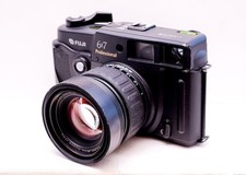 Fujifilm GW670 III 6 X 7 Medium Format Film Camera Not Working For Parts