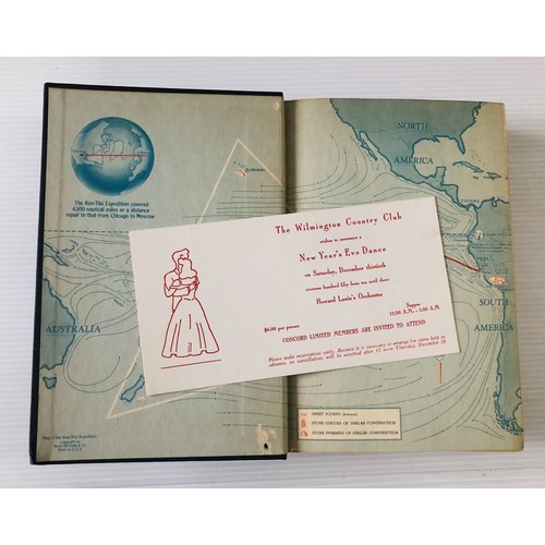 Kon tiki 1950 book - hc,