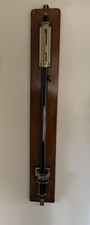 J Hicks London Barometer Victorian Marine Stick ￼