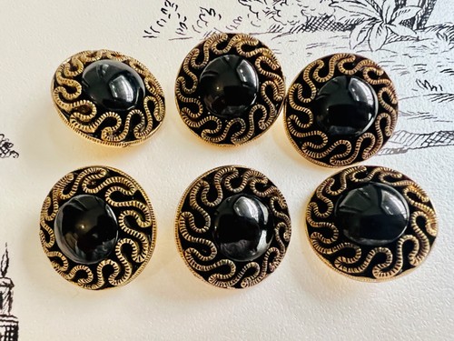 Vintage shank buttons - buttons, 25mm