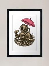 Vintage Funny Deep Sea Diver
