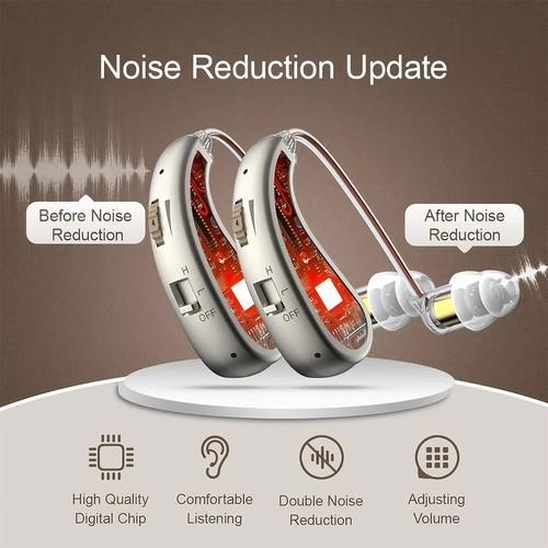 2pcs hearing amplifier aid - hearing,