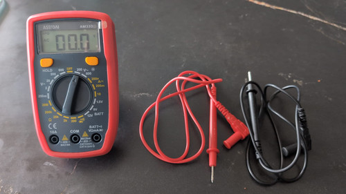 Digital multimeter voltmeter - digital,
