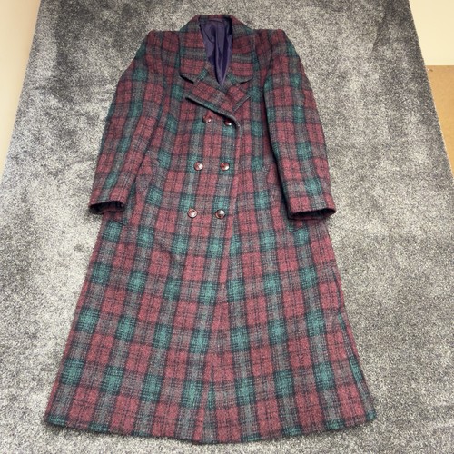 Harris tweed overcoat - overcoat, womens