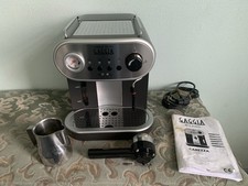 Gaggia Carezza Deluxe | Manual Espresso Coffee Machine Maker Black & Silver