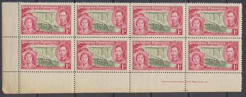 Southern rhodesia kgvi - kgvi, 1937