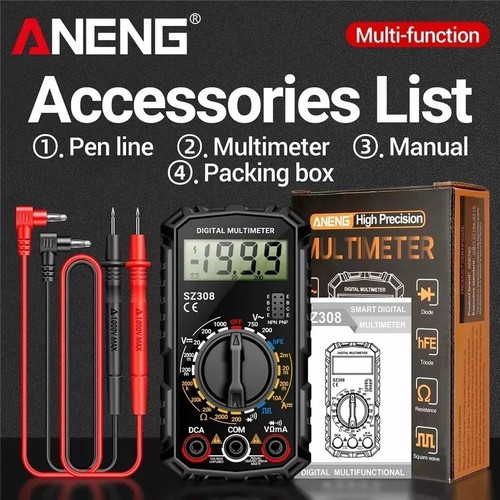 Digital multimeter lcd - multimeter,
