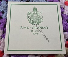 C1930 R.M.S.Oronsay interiors