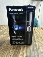 Panasonic ER-GN300 Electric Nose Ear and Facial Hair Vacuum Trimmer AAA Battery