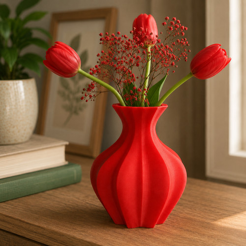 Printed decorative flower - printed,