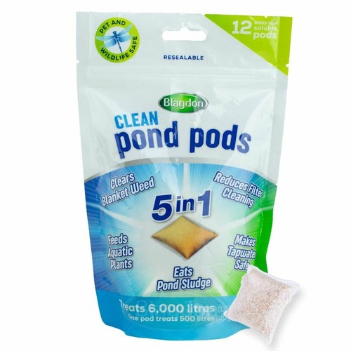 Blagdon clean pond pods - clean, kill