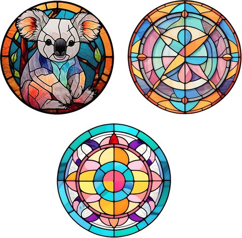 Decorative stained glass - decorative,