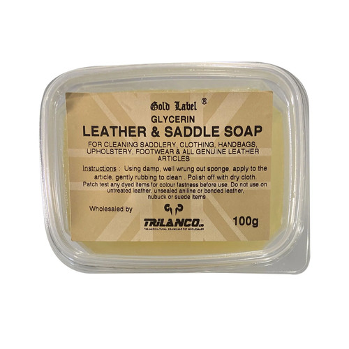 Gold label glycerin leather - gold,