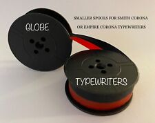 🌎 SMALLER RIBBON SPOOLS+RIBBON TO FIT SMITH CORONA or EMPIRE CORONA TYPEWRITERS