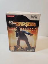Defjam Rapstar with  Microphone Nintendo Wii RARE Big Box Sealed