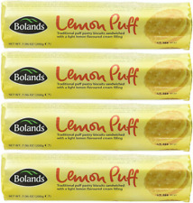 BOLANDS RETRO LEMON PUFF BISCUITS 4 x 200g UK STOCK 