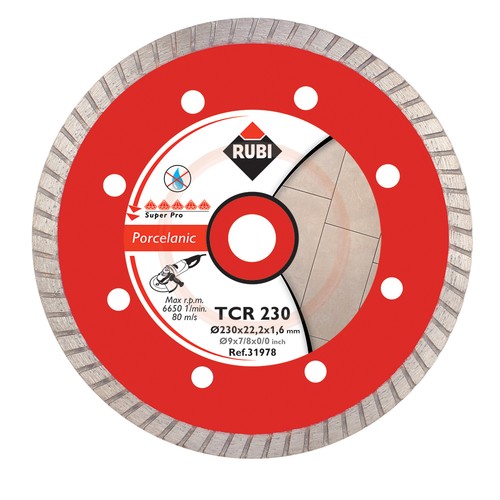 Rubi tcr 115mm porcelain - 115mm,
