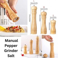 Oak Wooden Manual Pepper