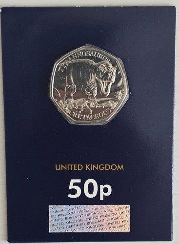 2024 tyrannosaurus rex - tyrannosaurus, 50p