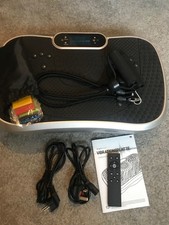 WeightWorld Vibration Plate – 99 Levels, 5 Modes, Bluetooth & Bands