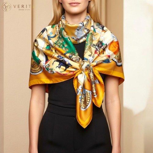 Rare vintage hermes silk - hermes,