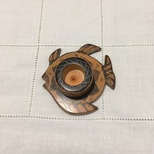 Hand carved Soapstone Candle