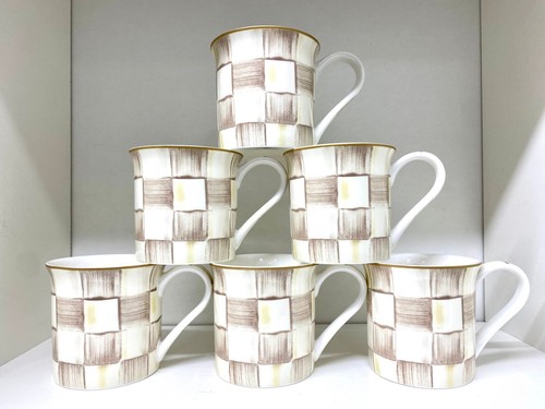 Brown check mocha coffee - coffee, mug