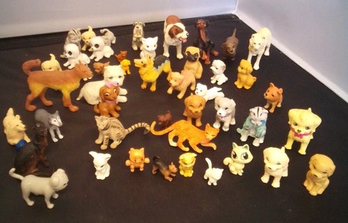 Dogs and cats toys figures - dogs,