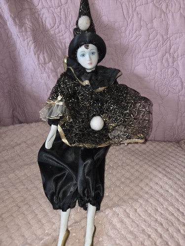 Vtg harlequin style - harlequin, porcelain