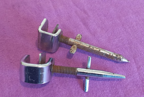 Two very vintage hoop - two,