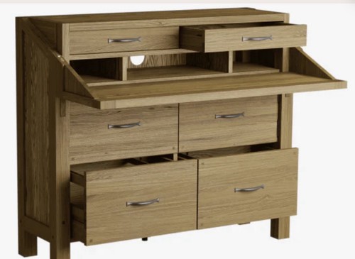 Laura ashley milton oak - desk,