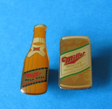 2, Vintage MILLER Beer Brewery