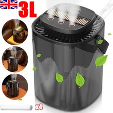 3L Large Capacity LED Air Purifier Quiet Aroma Diffuser Humidifier Mist Atomizer