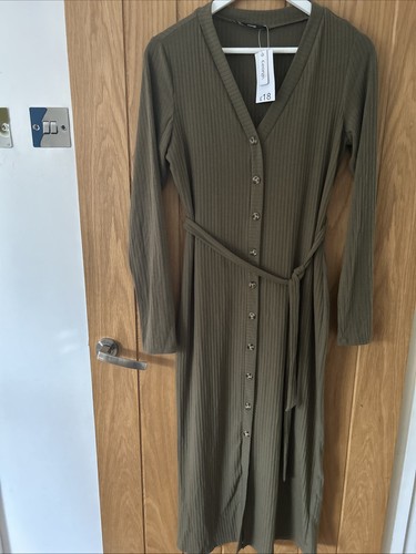 George asda long ribbed button - george,