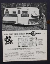 1970s Elkart Indiana Penguin 5th Wheel Motor Homes RVs Camper Truck brochure!