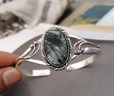 Seraphinite Bangle Solid 925