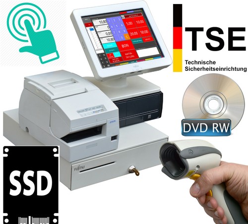 Tse cash register - cash, system