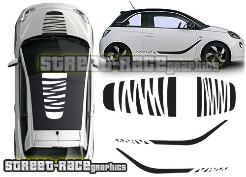 Vauxhall adam ott001 - ott001, decal