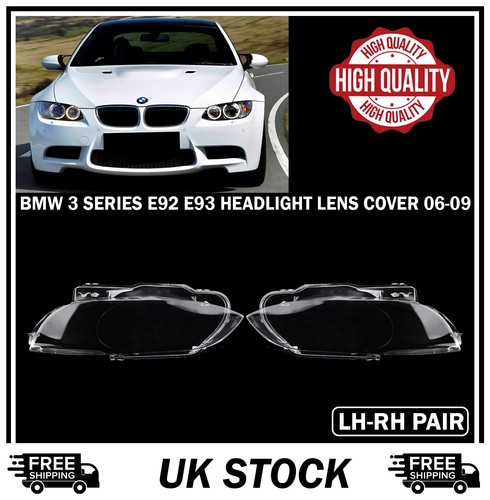 Headlight headlamp lens - 2x,