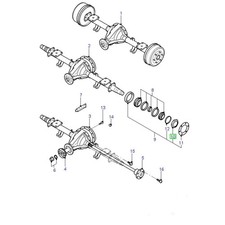 GENUINE FORD  TRANSIT REAR HUB
