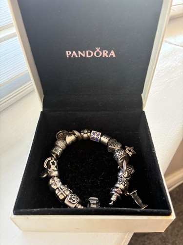 Pandora charm bracelet 18cm - pandora,